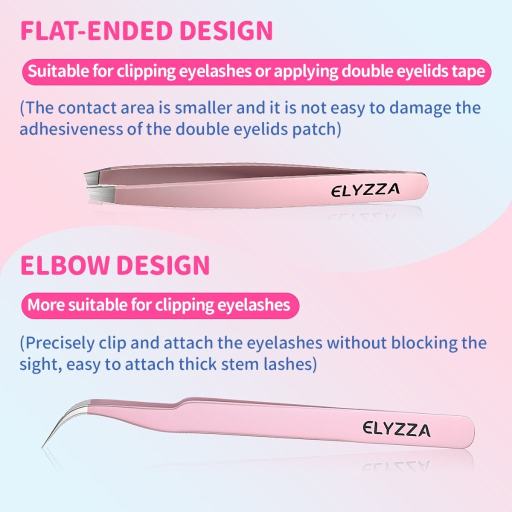 Elyzza Flat - Ended Tweezer إليزا ملاقط مسطحة - Princess Cosmetics Qatar