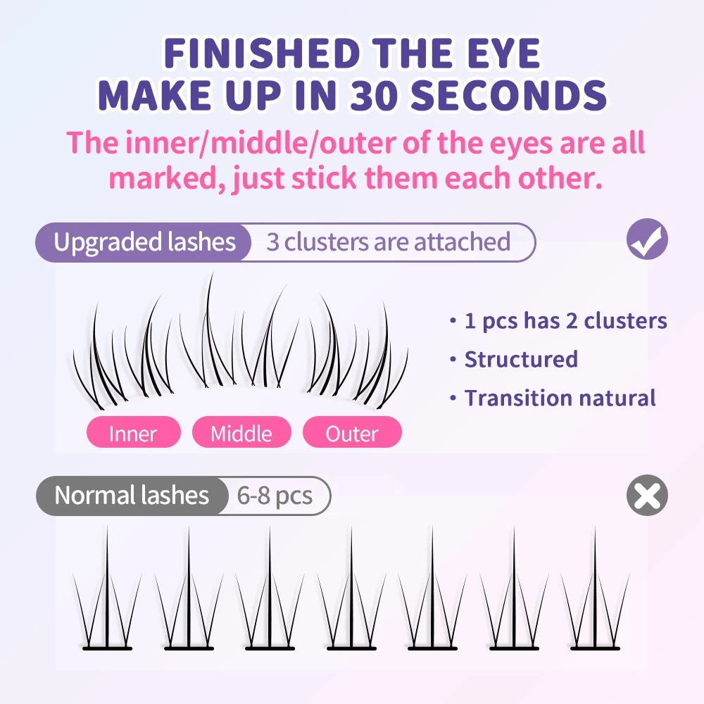 Elyzza Genki Comics Lower Lashes رموش إليزا القوة والكثافة - Princess Cosmetics Qatar