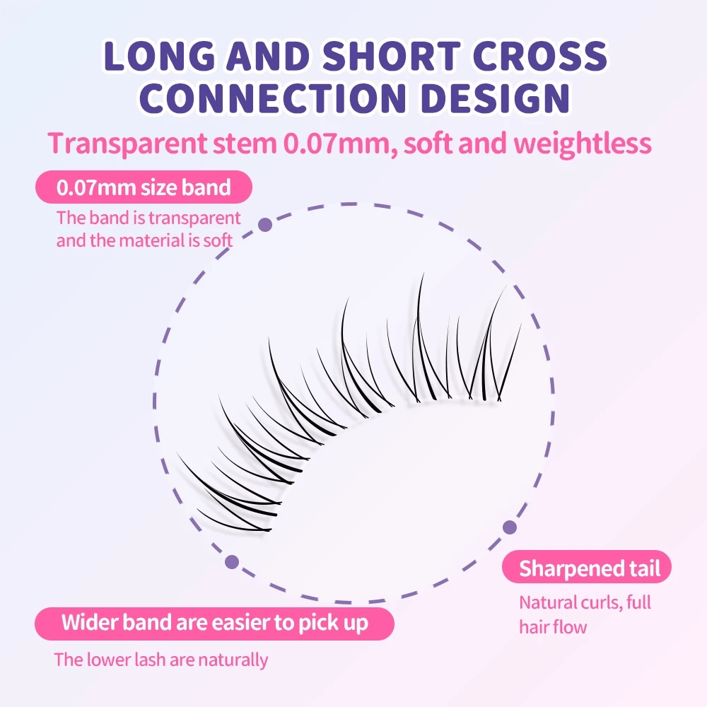 Elyzza Genki Comics Lower Lashes رموش إليزا القوة والكثافة - Princess Cosmetics Qatar