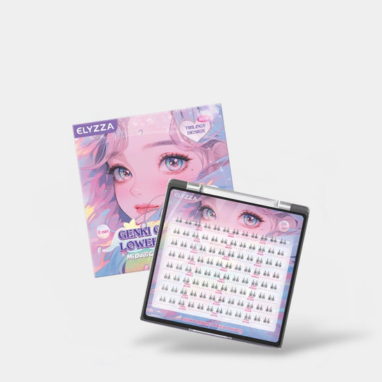Elyzza Genki Comics Lower Lashes رموش إليزا القوة والكثافة - Princess Cosmetics Qatar