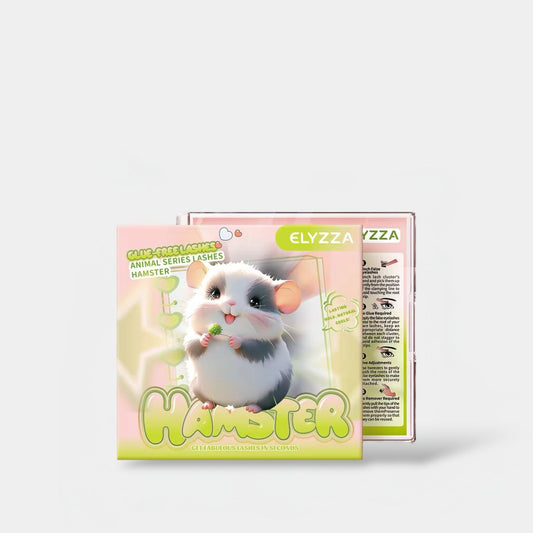 Elyzza Hamster Glue - Free False Eyelashes رموش صناعية خالية من الغراء من إليزا هامستر - Princess Cosmetics Qatar