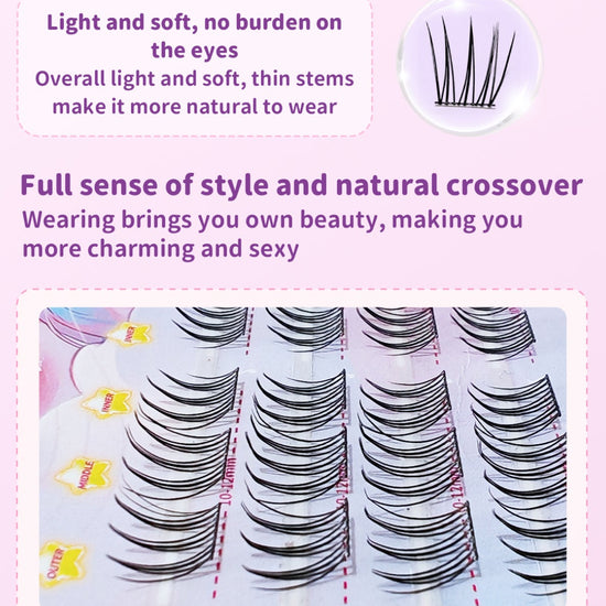 Elyzza Idol Ace False Eyelashes. إليزا أيدول ايس الرموش الصناعية - Princess Cosmetics Qatar