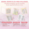 Elyzza Kitten Glue - Free False Eyelashes رموش إليزا كيتن الصناعية الخالية من الغراء - Princess Cosmetics Qatar