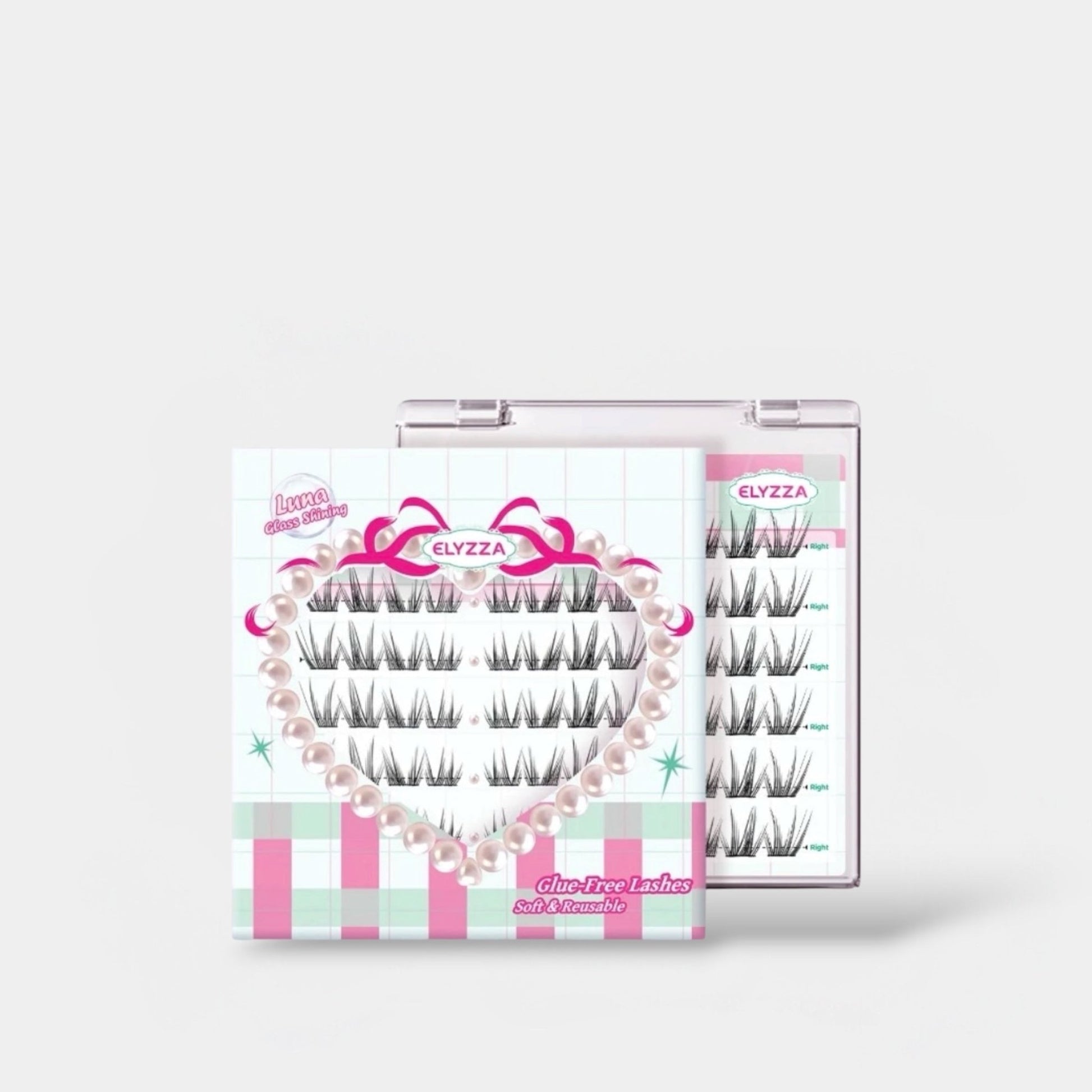 Elyzza Luna Glue-Free False Eyelashes رموش صناعية خالية من الغراء من إليزا لونا - Princess Cosmetics Qatar