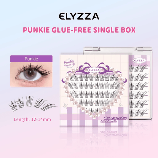 Elyzza Punkie Glue-Free False Eyelashes رموش صناعية خالية من الغراء من إليزا بانكي - Princess Cosmetics Qatar