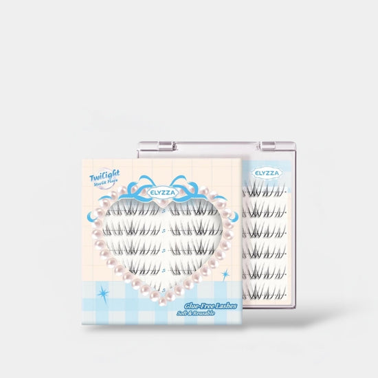 Elyzza Twilight Glue - Free False Eyelashes رموش إليزا توايلايت الصناعية الخالية من الغراء - Princess Cosmetics Qatar