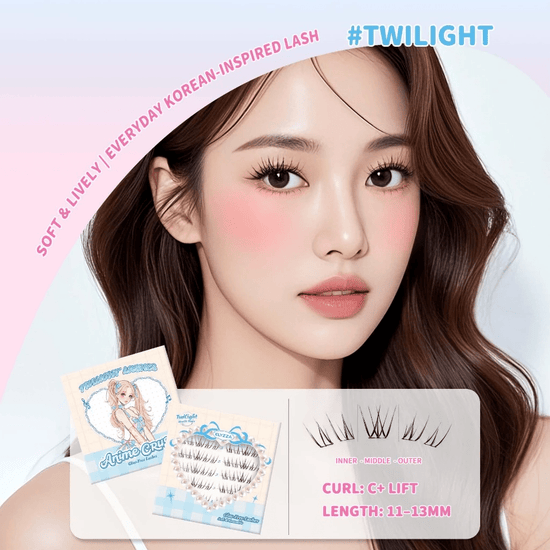 Elyzza Twilight Glue - Free False Eyelashes رموش إليزا توايلايت الصناعية الخالية من الغراء - Princess Cosmetics Qatar