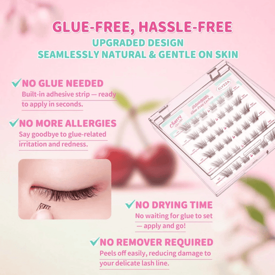 Elyzza Twilight Glue - Free False Eyelashes رموش إليزا توايلايت الصناعية الخالية من الغراء - Princess Cosmetics Qatar