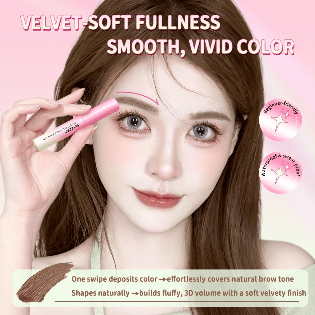 Elyzza VelvetStay Tinted Brow Gel إليزا فيلفت ستاي جل حواجب ملون - Princess Cosmetics Qatar