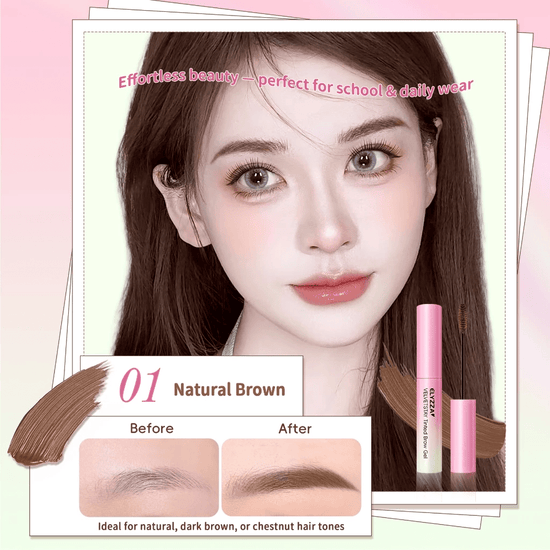 Elyzza VelvetStay Tinted Brow Gel إليزا فيلفت ستاي جل حواجب ملون - Princess Cosmetics Qatar