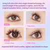 Elyzza W - Shaped False Eyelashes (90 Clusters) رموش صناعية على شكل حرف W من إليزا - Princess Cosmetics Qatar