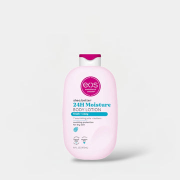 eos Shea Better 24H Moisture Body Lotion - Fresh + Cozy 473ml لوشن الجسم إيوس شيا بيتر المرطب لمدة 24 ساعة - منعش + مريح - Princess Cosmetics Qatar