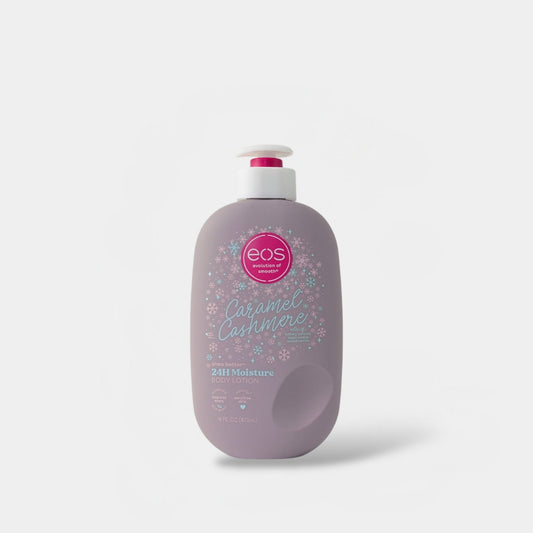 eos Shea Better Body Lotion - Caramel Cashmere 473ml لوشن الجسم إي أو إس شيا بيتر - كراميل كشمير - Princess Cosmetics Qatar