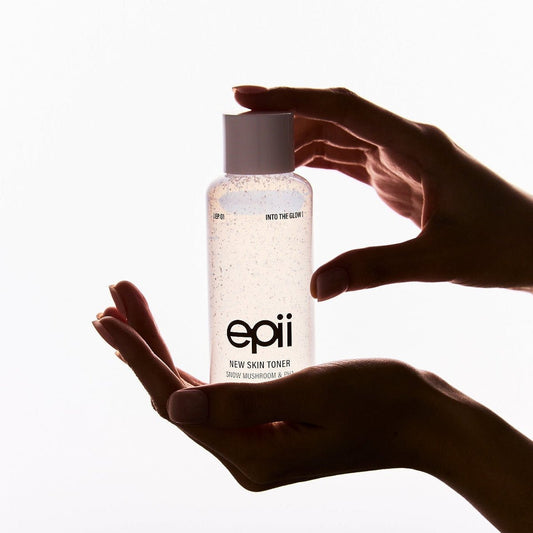 epii New Skin Toner Snow Mushroom & PHA 145ml تونر إيبي الجديد للبشرة بخلاصة فطر الثلج وحمض PHA - Princess Cosmetics Qatar