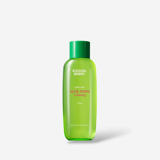 Eqqualberry Aloe PDRN Calming Toner 150ml تونر إيكوالبيري ألو بي دي آر إن المهدئ - Princess Cosmetics Qatar