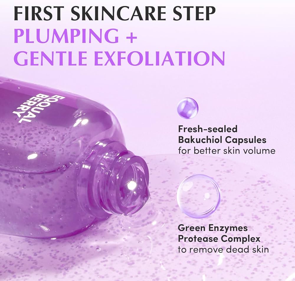 Eqqualberry Bakuchiol Plumping Capsule Toner 150ml تونر كبسولات إيكوالبيري باكوشيول لتكبير حجم الثدي - Princess Cosmetics Qatar