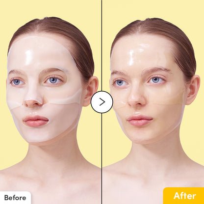 Eqqualberry Collagen Glow Up Hydrogel Mask (1 Sheet) قناع هيدروجيل الكولاجين المتوهج من إيكوالبيري - Princess Cosmetics Qatar