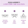 Eqqualberry Purple PDRN Pore Minimizing Serum 30ml. سيروم إيكوالبيري الأرجواني PDRN لتقليص المسام - Princess Cosmetics Qatar