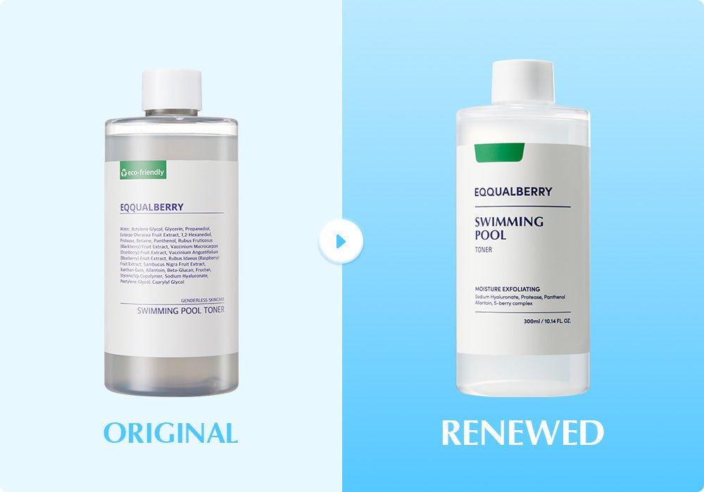 EQQUALBERRY Swimming Pool Daily Facial Toner تونر الوجه اليومي لحمام السباحة من إيكوالبيري - Princess Cosmetics Qatar