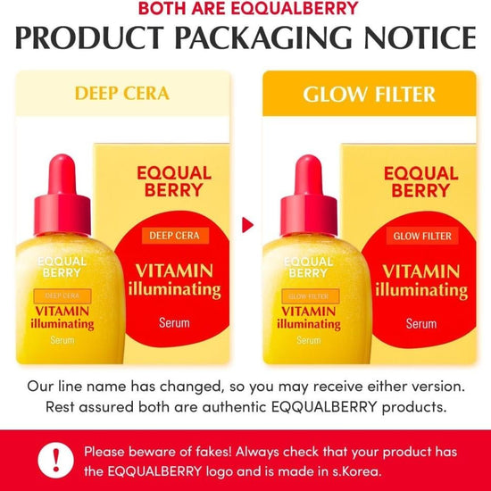 Eqqualberry Vitamin Illuminating Serum 30ml مصل إيكوالبيري فيتامين مضيء - Princess Cosmetics Qatar