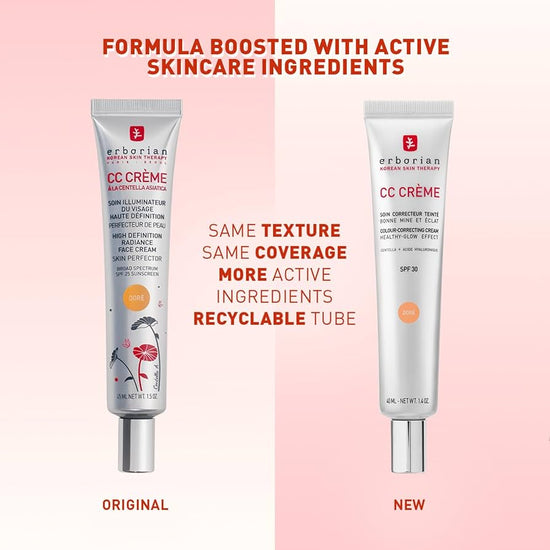 Erborian CC Cream Asian Centella SPF30 40ml كريم أربوريان CC الآسيوي كينتيللا SPF30 - Princess Cosmetics Qatar