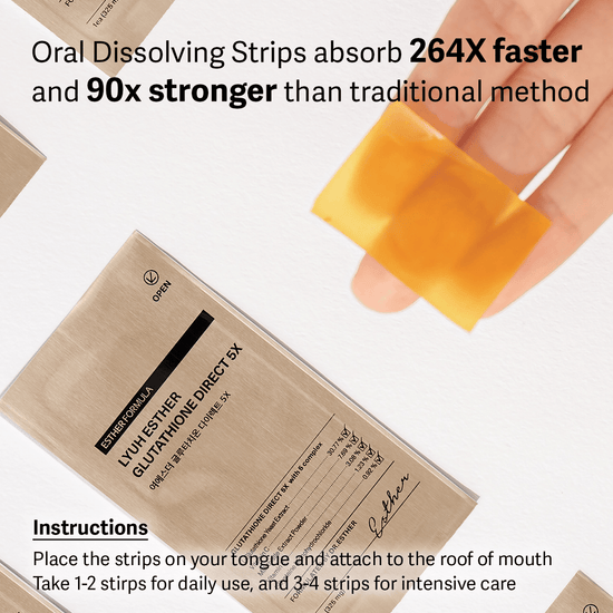 Esther Formula Glutathione Direct 5x (30ea) تركيبة استير جلوتاثيون دايركت 5x - Princess Cosmetics Qatar