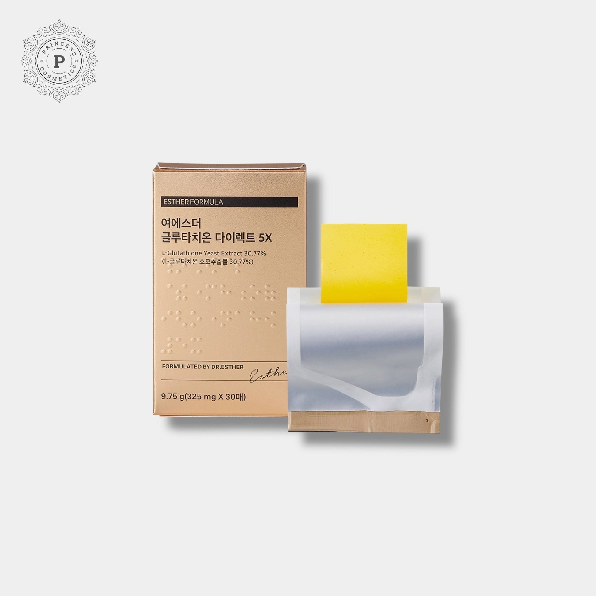 Esther Formula Glutathione Direct 5x (30ea) تركيبة استير جلوتاثيون دايركت 5x - Princess Cosmetics Qatar