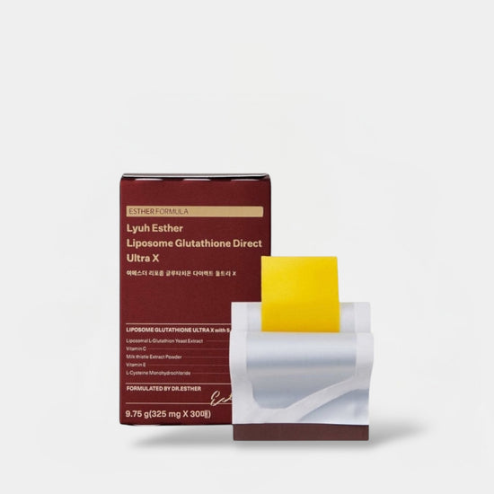 Esther Formula Liposome Glutathione Direct Ultra X (30ea) تركيبة إيستر ليبوسوم جلوتاثيون دايركت ألترا إكس - Princess Cosmetics Qatar