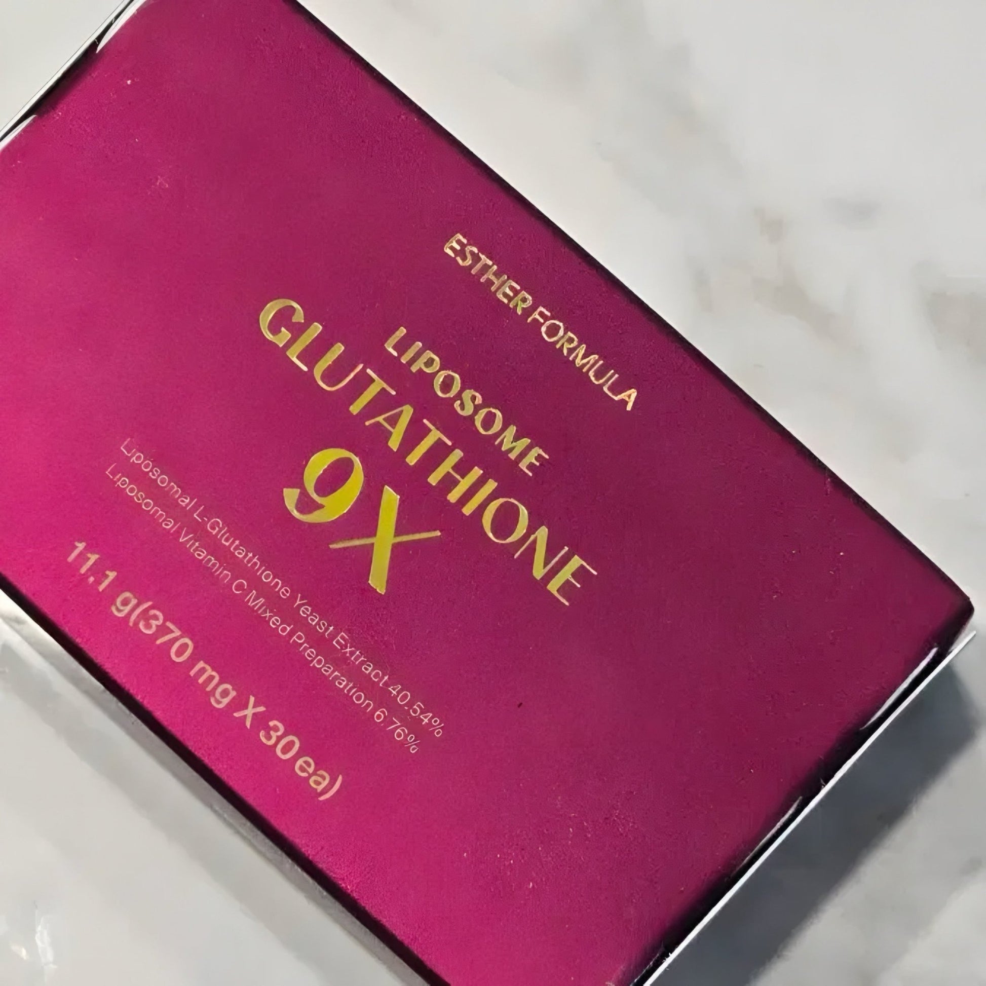 Esther Liposome Glutathione Direct Ultra 9x (30pcs) Princess Cosmetics Qatar Esther Liposome Glutathione Direct Ultra 9x (30pcs) Princess Cosmetics Qatar