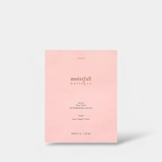 Etude House Moistfull Collagen Intense Sheet Mask (1 Sheet) قناع ورقي مرطب بالكولاجين من إيتود هاوس - Princess Cosmetics Qatar