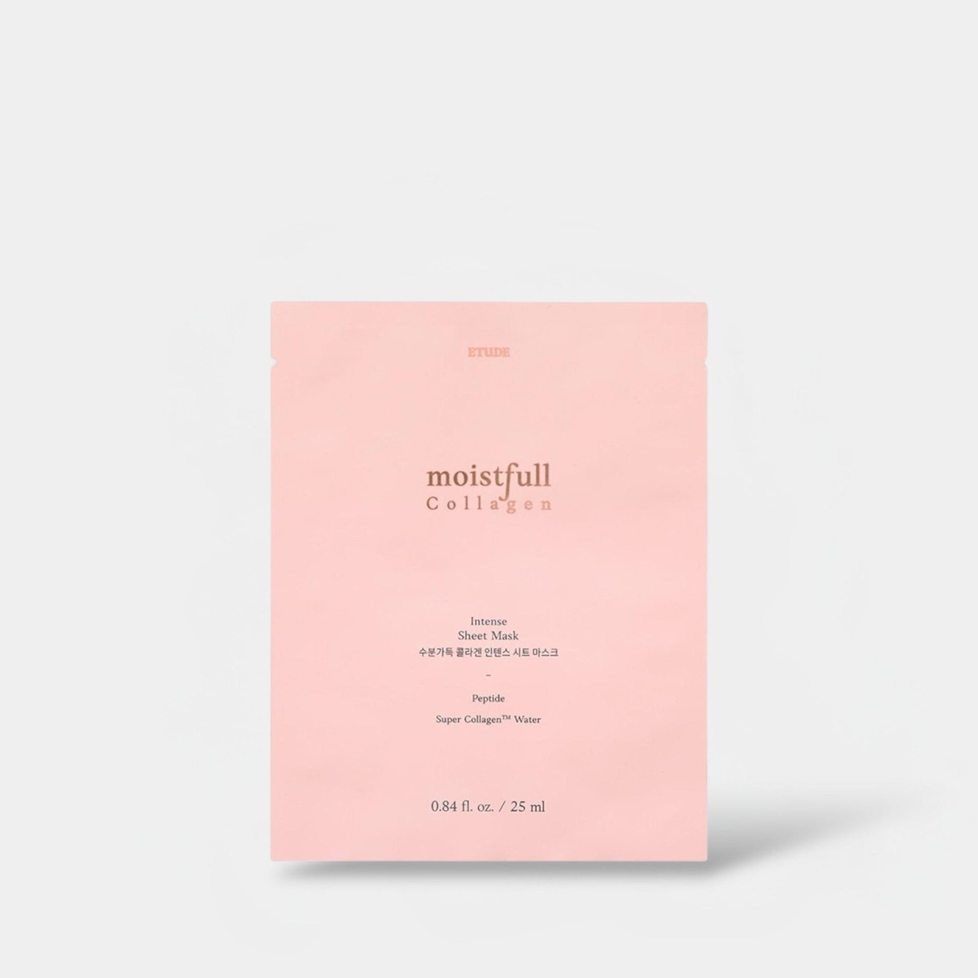 Etude House Moistfull Collagen Intense Sheet Mask (1 Sheet) قناع ورقي مرطب بالكولاجين من إيتود هاوس - Princess Cosmetics Qatar
