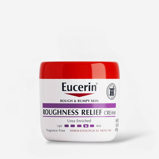 Eucerin Roughness Relief Cream 454g كريم يوسيرين لتخفيف خشونة البشرة - Princess Cosmetics Qatar