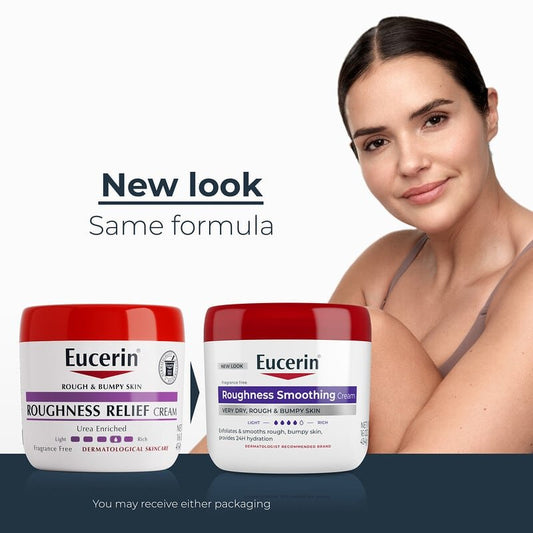 Eucerin Roughness Relief Cream 454g كريم يوسيرين لتخفيف خشونة البشرة - Princess Cosmetics Qatar