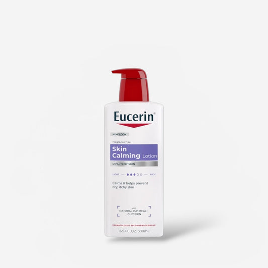 Eucerin Skin Calming Lotion 500ml لوشن يوسيرين لتهدئة البشرة - Princess Cosmetics Qatar