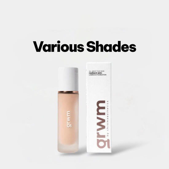 (EXPIRY: 03/2026) GRWM Radiant Skin Luminous Foundation كريم أساس متألق للبشرة GRWM - Princess Cosmetics Qatar