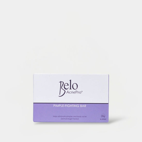 (EXPIRY: 05/2026) Belo AcnePro Pimple - Fighting Bar 65g صابون بيلو أكني برو لمكافحة البثور - Princess Cosmetics Qatar
