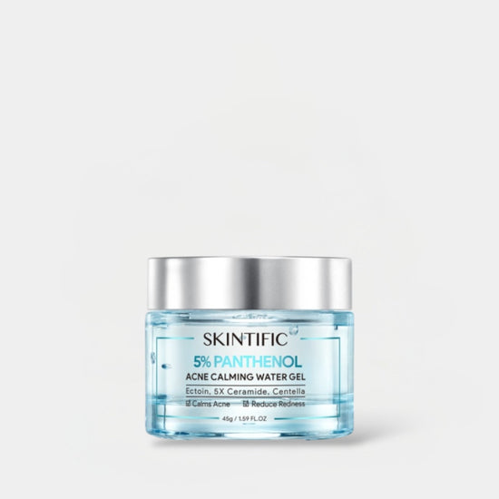 (EXPIRY: 06/2026) Skintific 5% Panthenol Acne Calming Water Gel 45g سكينتيفيك 5٪ بانثينول جل ماء مهدئ لحب الشباب - Princess Cosmetics Qatar
