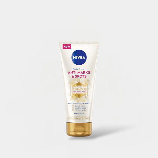 (EXPIRY: 08 - 11/2026) Nivea Luminous630 Anti Marks & Spot Body Cream 200ml نيفيا لومينوس 630 كريم الجسم المضاد للعلامات والبقع - Princess Cosmetics Qatar