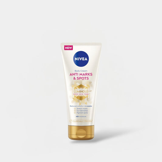 (EXPIRY: 08 - 11/2026) Nivea Luminous630 Anti Marks & Spot Body Cream 200ml نيفيا لومينوس 630 كريم الجسم المضاد للعلامات والبقع - Princess Cosmetics Qatar