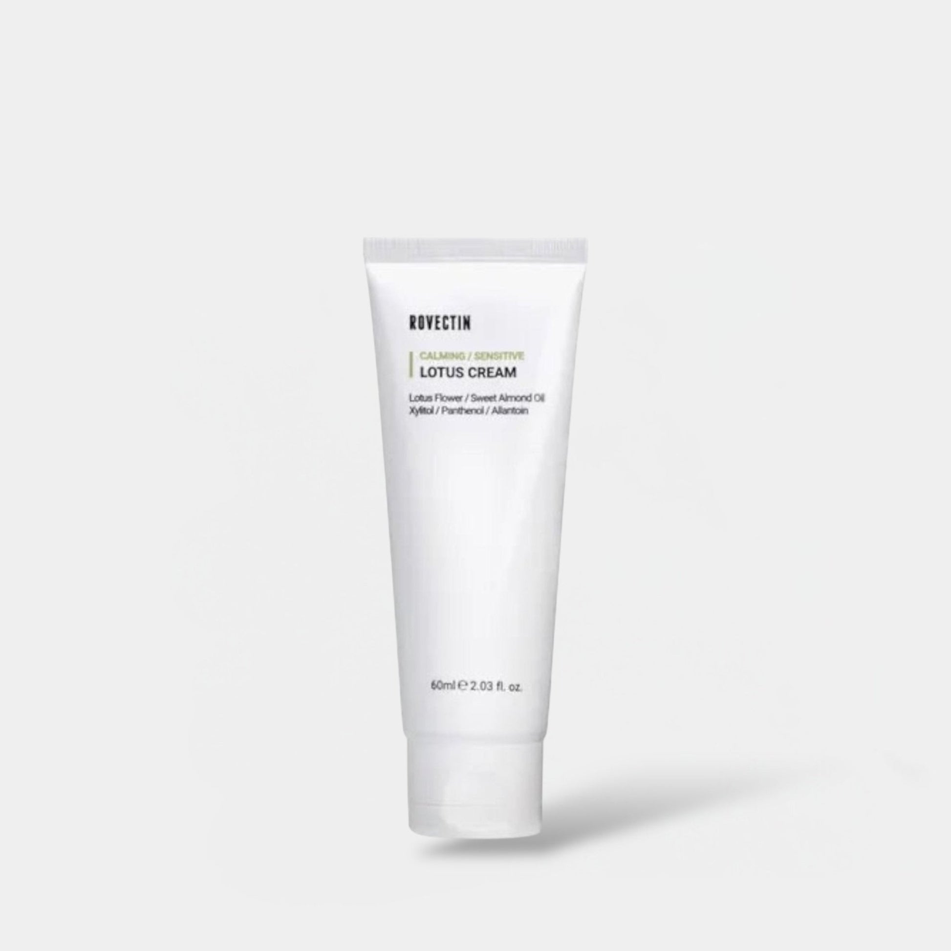 (EXPIRY: 09/2026) Rovectin Calming/Sensitive Lotus Cream 60ml روفكتين تهدئة / كريم اللوتس الحساس - Princess Cosmetics Qatar