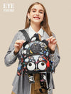 Eye - Themed Backpack. حقيبة ظهر تحت عنوان العين - Princess Cosmetics Qatar