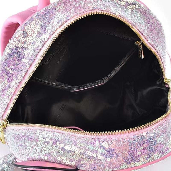 Eye - Themed Pink Bunny Backpack. حقيبة ظهر على شكل أرنب وردي على شكل عين - Princess Cosmetics Qatar