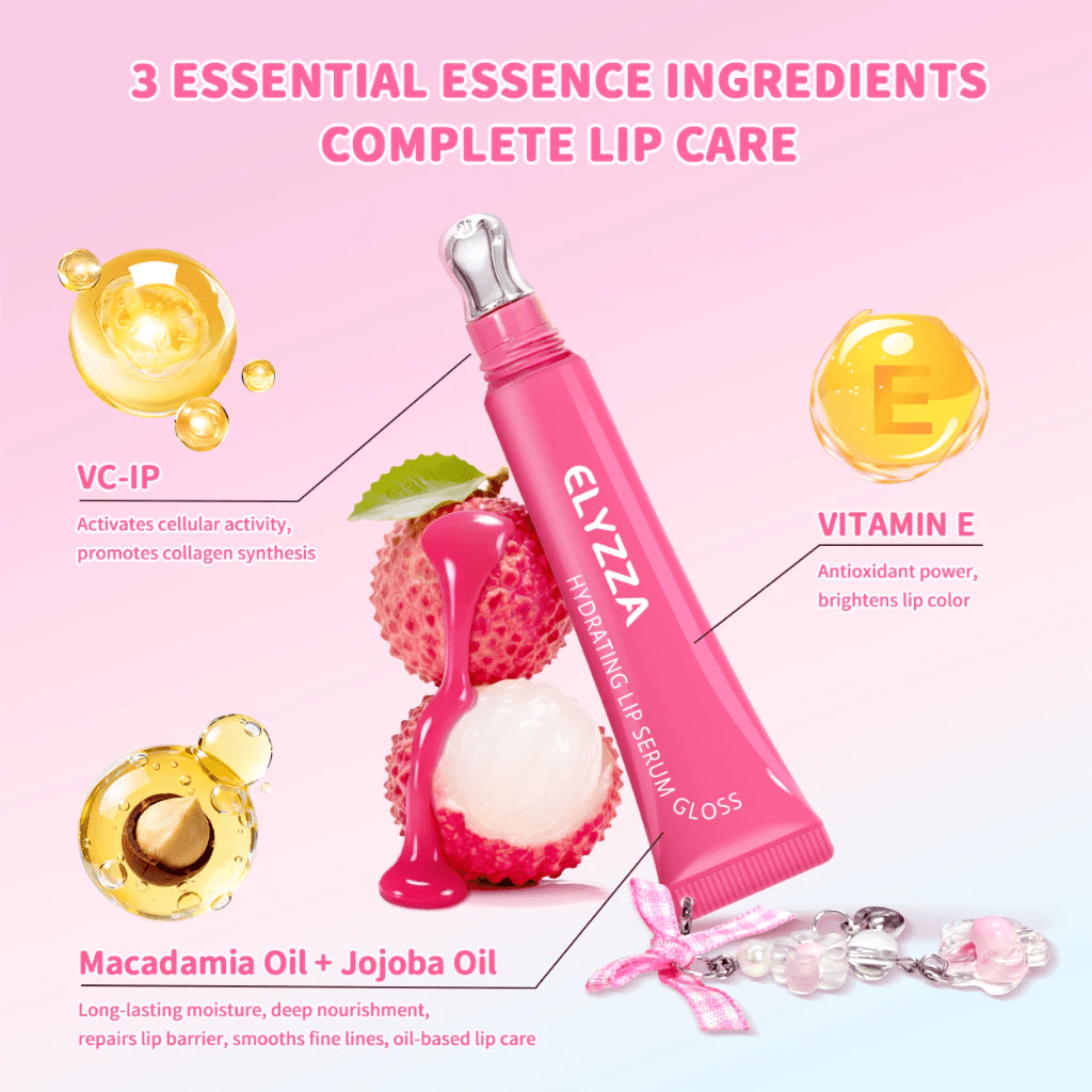 Eyzza Hydrating Lip Serum Gloss 7g ملمع شفاه مرطب من إيزا - Princess Cosmetics Qatar