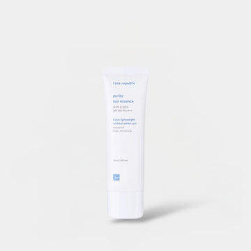 Face Republic Purity Sun Essence 50ml فيس ريبابليك بيوريتي صن إيسنس - Princess Cosmetics Qatar