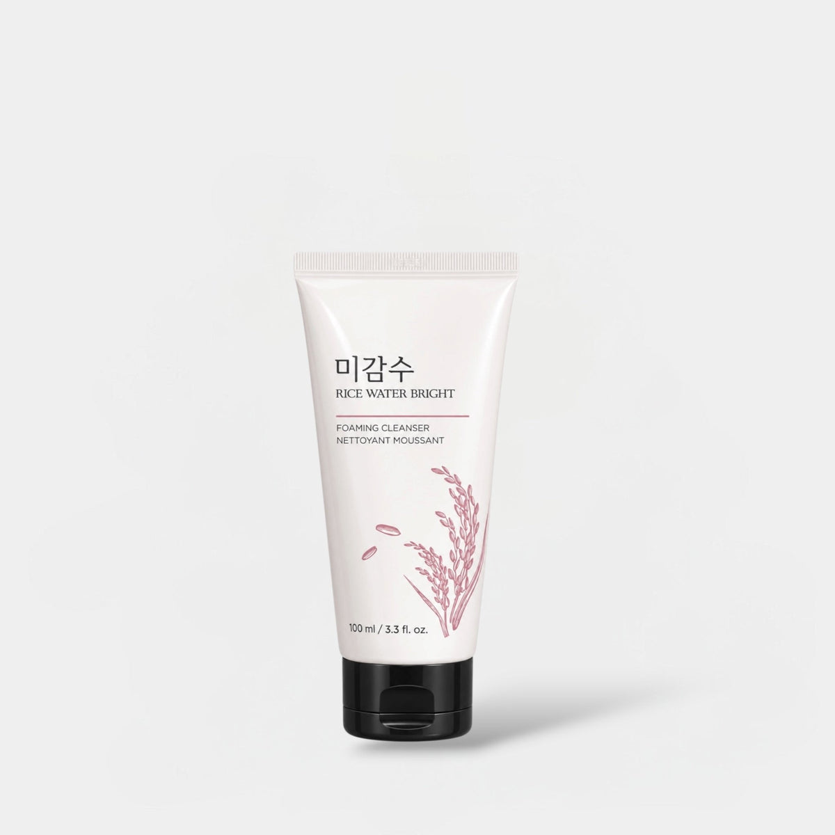 Face Shop Rice Water Bright Foaming Cleanser 100ml فيس شوب منظف رغوي بماء الأرز المشرق - Princess Cosmetics Qatar