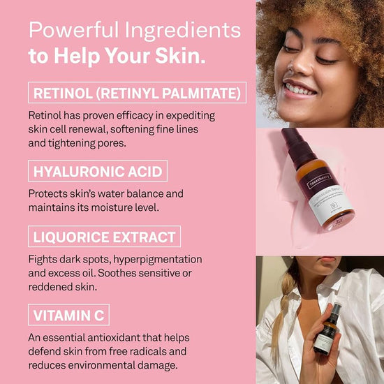 Facetheory Regenacalm 2% Retinol and Vitamin C Serum S1 30ml فيس ثيوري ريجيناكالم 2٪ ريتينول وفيتامين سي سيروم S1 - Princess Cosmetics Qatar