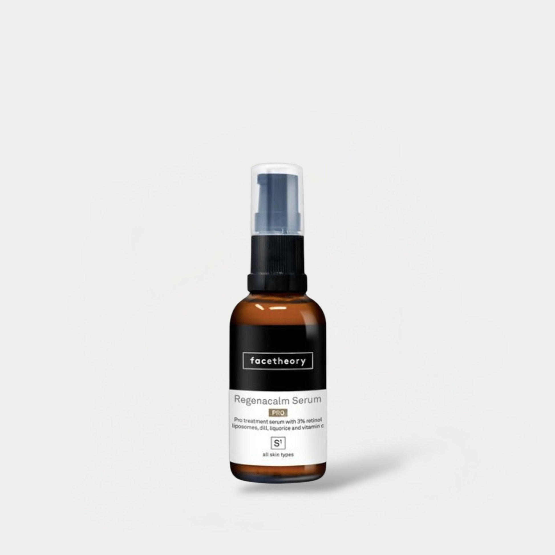 Facetheory Regenacalm Serum S1 Pro 30ml فيس ثيوري ريجيناكالم سيروم S1 برو - Princess Cosmetics Qatar