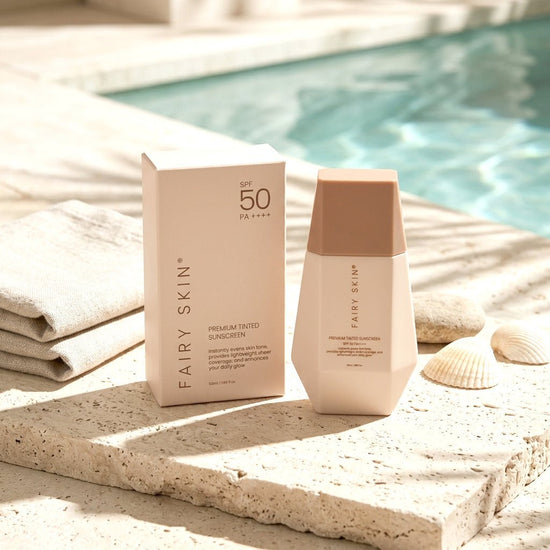 Fairy Skin Premium Tinted Sunscreen 50ml فيري سكين واقي شمس ملون بريميوم - Princess Cosmetics Qatar