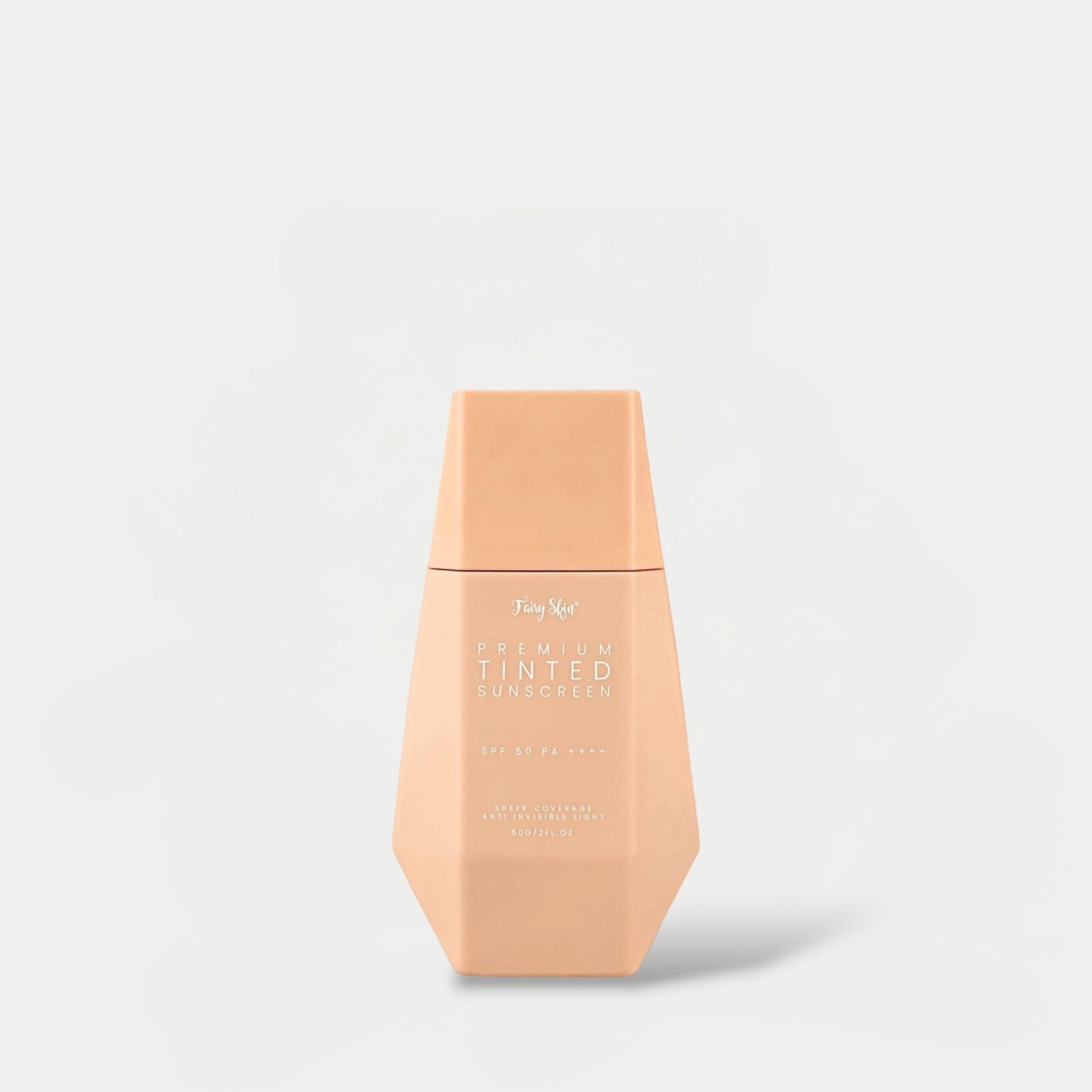 Fairy Skin Premium Tinted Sunscreen 50ml واقي الشمس الملون الفاخر من فيري سكين - Princess Cosmetics Qatar