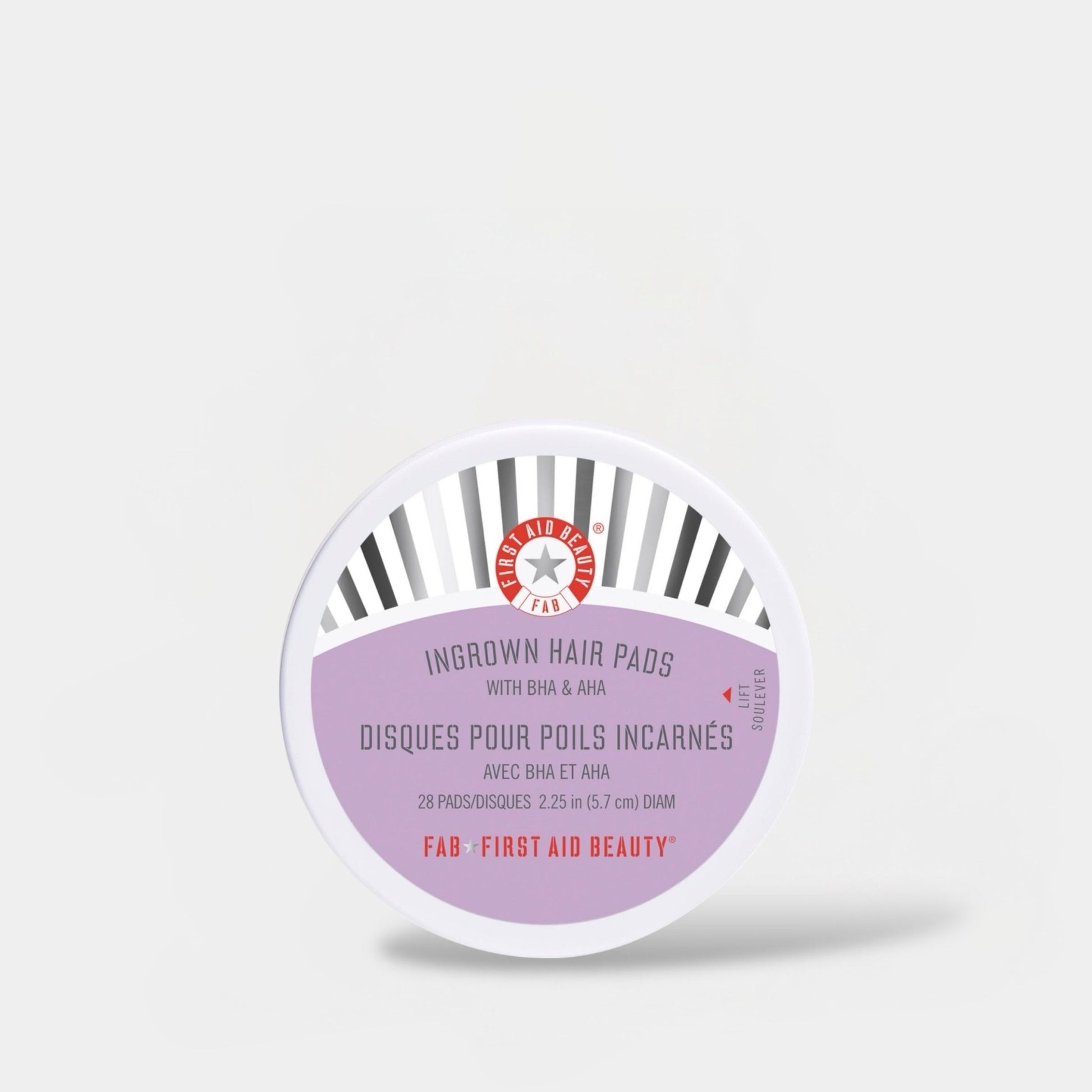 First Aid Beauty Ingrown Hair Pads with BHA & AHA (28 Pads) وسادات فيرست إيد بيوتي لإزالة الشعر تحت الجلد بحمضيّ BHA وAHA - Princess Cosmetics Qatar